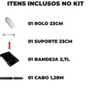 Ver imagem 6 de Rolo de Pele de Carneiro 23cm + Suporte Garfo 23cm + Bandeja Pintura 2,7l + Cabo Extensor 1,28m