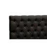 Cabeceira Cristal 1,60 Cm Cama Box Queen Corino Preto - 1