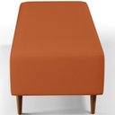 Ver imagem 7 de Kit 02 Puffs Decorativos Sala de Estar Bali W01 Pés Palito 120x50cm Tecido Terracota - Lyam Decor