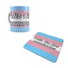 Kit 1 Caneca E 1 Mouse Pad Trans Lgbt Dia Dos Namorados - 1