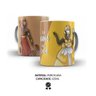 Caneca Porcelana Umbanda Candomblé Orixás Xangô E Oxum - 4