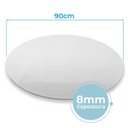 Ver imagem 4 de Prato Giratório Vidro Serigrafado 90cm X 8mm Branco