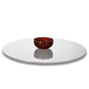 Ver imagem 1 de Prato Giratório Vidro Serigrafado 90cm X 8mm Branco
