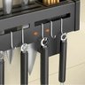 Suporte Inox Organizador para Utensílios de Cozinha 8 Ganchos - 3
