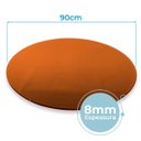 Ver imagem 4 de Prato Giratório Vidro Serigrafado 90cm X 8mm Laranja