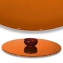 Ver imagem 2 de Prato Giratório Vidro Serigrafado 90cm X 8mm Laranja
