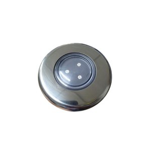 Luminária Piscina Super Led 9w 160mm Inox Azul