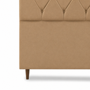 Ver imagem 4 de Cabeceira para Cama Casal Estofada 1,38 m Zoe Vilajo – Suede Camurça