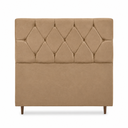 Ver imagem 2 de Cabeceira para Cama Casal Estofada 1,38 m Zoe Vilajo – Suede Camurça