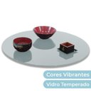 Ver imagem 5 de Tampo De Vidro Temperado Serigrafado 100cm X 8mm Off -White