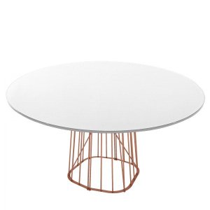 Tampo De Vidro Temperado Serigrafado 100cm X 8mm Branco