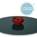 Ver imagem 3 de Tampo De Vidro Temperado Serigrafado 70cm X 8mm Cinza