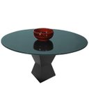 Ver imagem 1 de Tampo De Vidro Temperado Serigrafado 70cm X 8mm Cinza