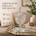 Ver mais imagens de Potiche Decorativo Hauskraft Melina em Vidro com Tampa 19cm