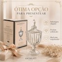 Ver imagem 7 de Potiche Decorativo Hauskraft Melina em Vidro com Tampa 19cm