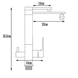 Torneira Gourmet Giratoria de Filtro Metal Inox Suporte Filtro Gourmet Pia Mesa Cozinha Churrasqueir - 6