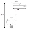 Ver imagem 6 de Torneira Gourmet Giratoria de Filtro Metal Inox Suporte Filtro Gourmet Pia Mesa Cozinha Churrasqueir