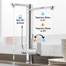 Torneira Gourmet Giratoria de Filtro Metal Inox Suporte Filtro Gourmet Pia Mesa Cozinha Churrasqueir - 3