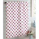 Ver imagem 1 de Toalha de Rosto Felpuda Prisma Coração 50 cm x 80 cm Döhler Cor:Vermelho