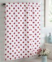 Ver imagem 1 de Toalha de Rosto Felpuda Prisma Coração 50 cm x 80 cm Döhler Cor:Vermelho