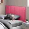 Cabeceira Para Cama Solteiro Box Laura 0,90 -Rosa - 1