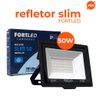 Refletor Slim 50w Luz Branca 6500k Fortled - 2