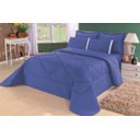 Ver imagem 1 de Edredom Casal Queen Requinte Percal 180 fios 01 Pç:Royal