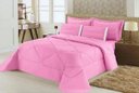 Ver imagem 1 de Edredom Casal Queen Requinte Percal 180 fios 01 Pç:Rosa