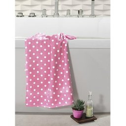 Toalha de Rosto Felpuda Prisma Estampada 50 cm de x 80 cm Cor:Rosa - 2