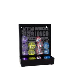 Porta Cápsulas Dolce Gusto ou Três Corações de Parede ou Bancada Tipos de Café - 1