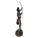Ver imagem 3 de Imagem Oxóssi Orixá Estátua Umbanda Candomblé Resina Prime