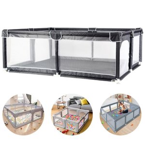 Cercadinho Infantil Cercado Grande Chiqueirinho Proteção Bebê Criança Seguro Desmontável Portátil