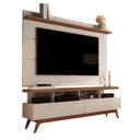 Ver imagem 5 de Rack com Painel para TV 65" Sala Vivare Wood 1,60 Giga Móveis:OffWhite/Freijó