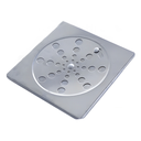 Ver imagem 1 de Ralo Grelha Quadrado em Inox com Fecho para Banheiro