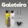 Kit Galeteiros Porta Azeite Azeiteira Galheteiro Vidro 4 Pçs - 2
