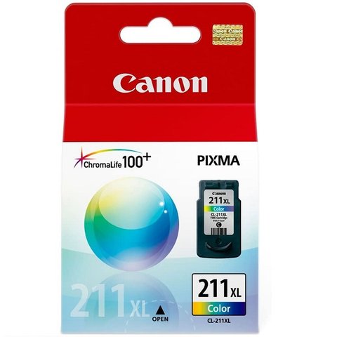 Cartucho Canon CL-211XL Jato de Tinta Color 13ML