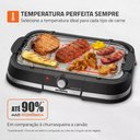 Ver imagem 3 de Churrasqueira Elétrica Grand Steak & Grill Ii sem Fumaça 2000W Preto 220V - Mondial