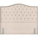 Ver imagem 4 de Cabeceira Cama Box Casal King 195 cm P05 Grécia Linho Bege Claro - Lyam Decor