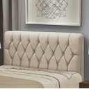 Ver mais imagens de Conjunto Cabeceira Casal Estofada e Calçadeira Baú Espresso Móveis