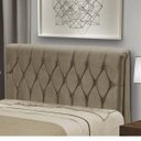 Ver imagem 4 de Conjunto Cabeceira Casal Estofada e Calçadeira Baú Espresso Móveis