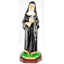 Ver imagem 1 de Imagem De Santa Rita De Cassia Gesso 20 Cm
