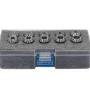 Ver imagem 2 de Jogo de Pinças Er com Caixa de Plástico - Modelo Er-16 - Cap. 1,0 a 10,0mm