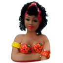 Ver imagem 1 de Namoradeira Morena Grande Faixa No Cabelo Vermelha