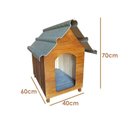 Ver imagem 4 de Casinha de Cachorro Telhado Ecológico Média N 3