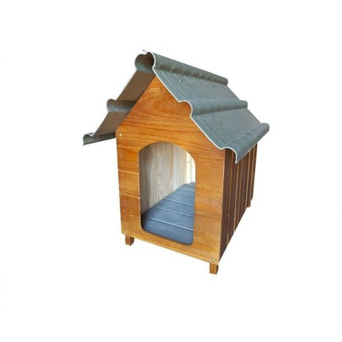 Casinha de Cachorro Telhado Ecológico Média N 3