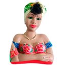 Ver imagem 1 de Boneca Namoradeira Morena Grande Bandana no Cabelo Vermelha