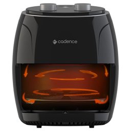 Fritadeira Elétrica Cadence Sem Óleo Super Cook Fryer 3,8L Preto FRT410-127 - 6