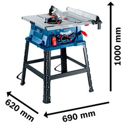 Serra Circular de Mesa 10 POL 1800W Professional GTS 254 BOSCH - 4
