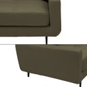 Ver imagem 5 de Sofá Decorativo Isaac 4 Lugares Sala de Estar 270cm Pés em Aço Couro Fendi G88 - Gran Belo
