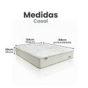 Ver imagem 3 de Colchão Casal Casal Plumatex Molas Ensacadas Soft Gel Ice 138x188x30cm Suporte 150kg